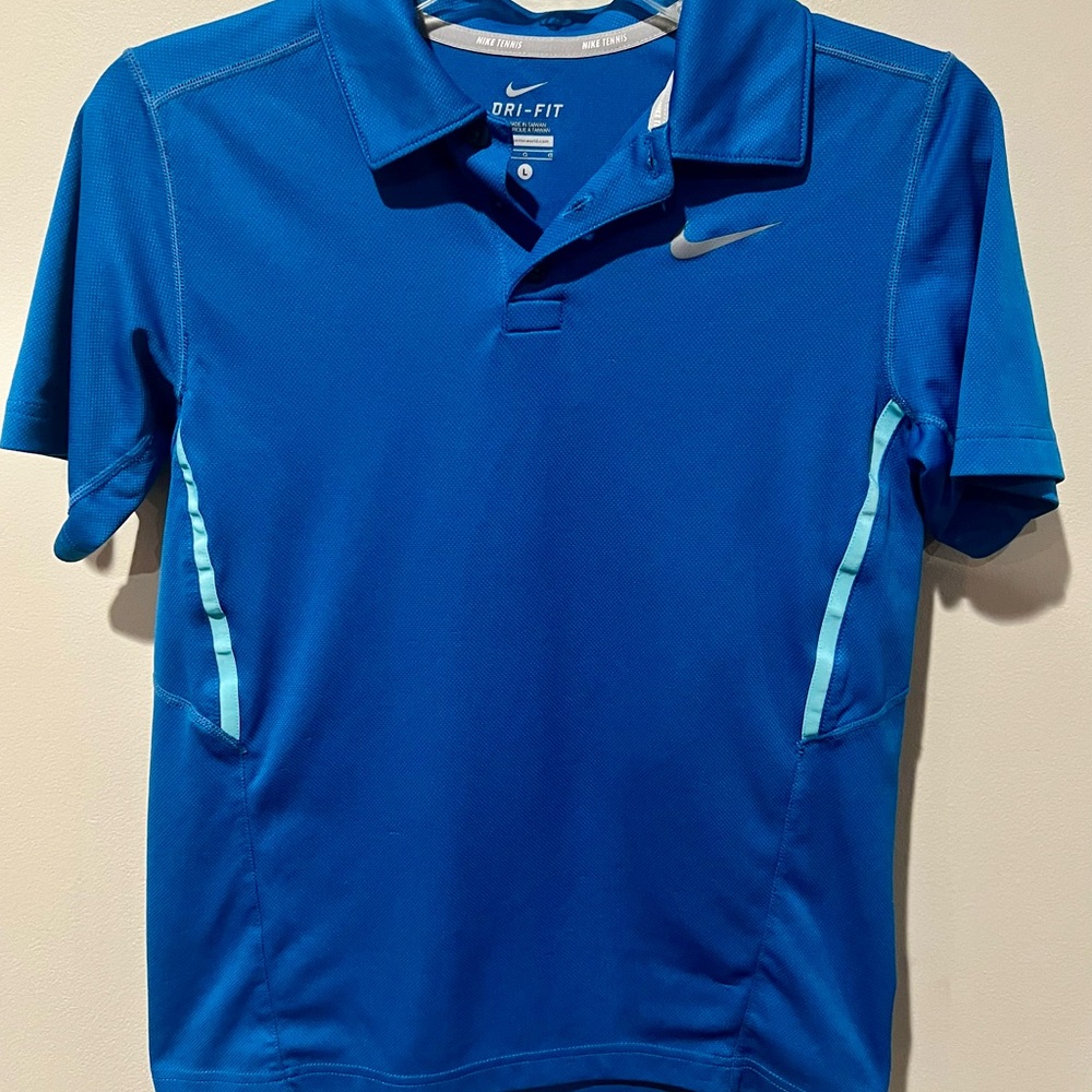 Nike Kids Blue Polo Shirt